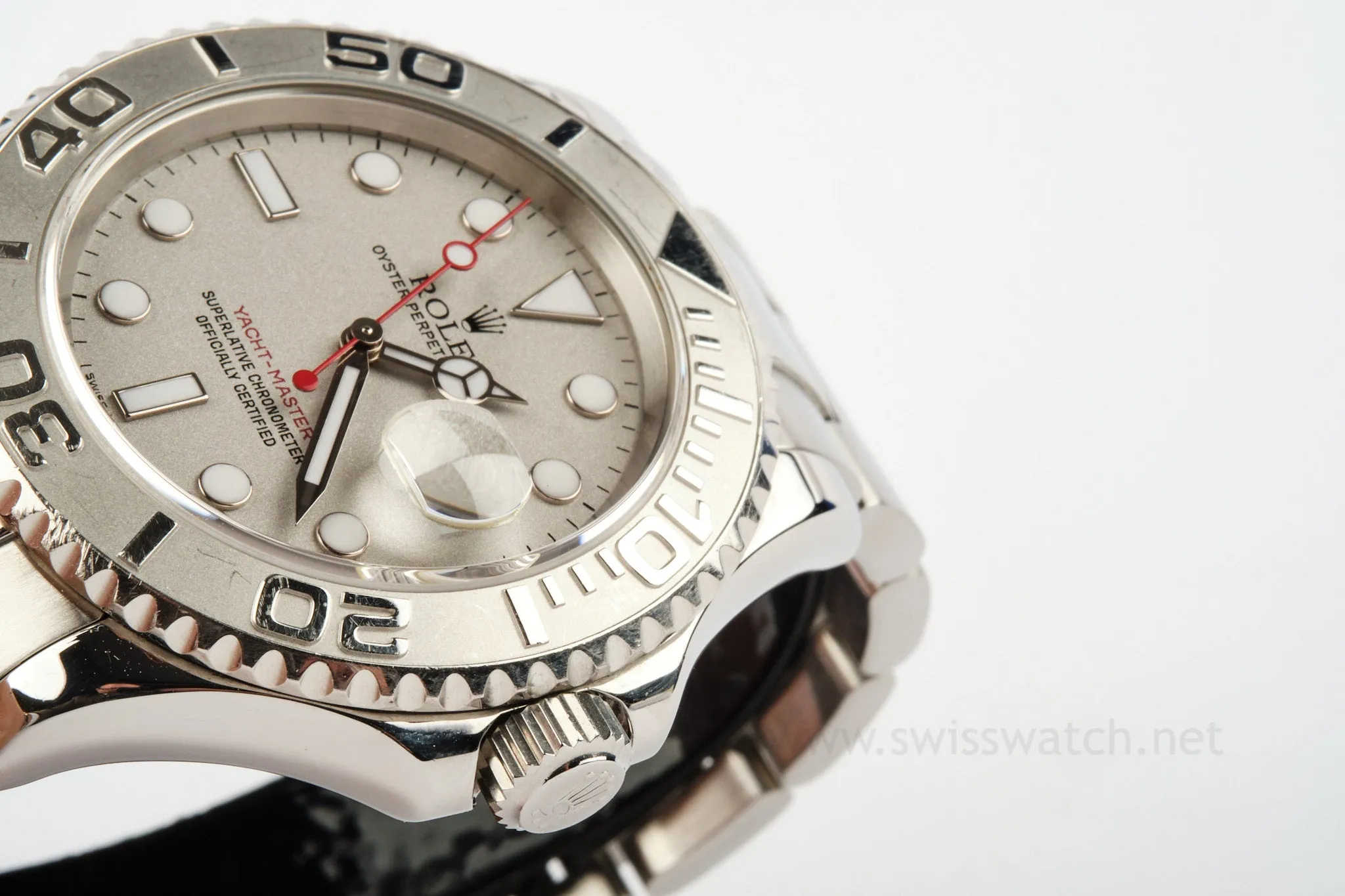 ROLEX YACHT-MASTER 16622 Platinum / Stainless Complete Set