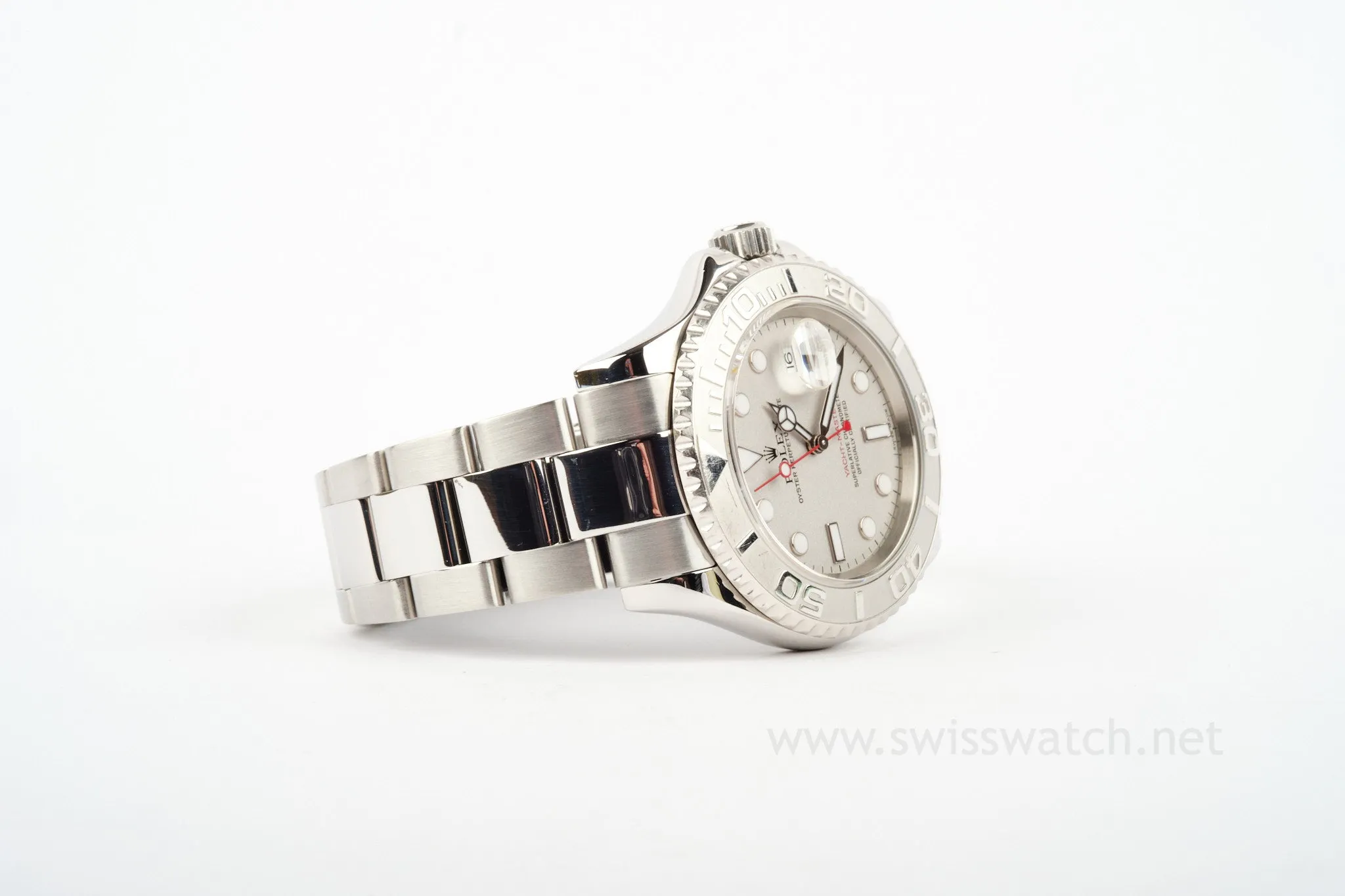 ROLEX YACHT-MASTER 16622 Platinum / Stainless Complete Set