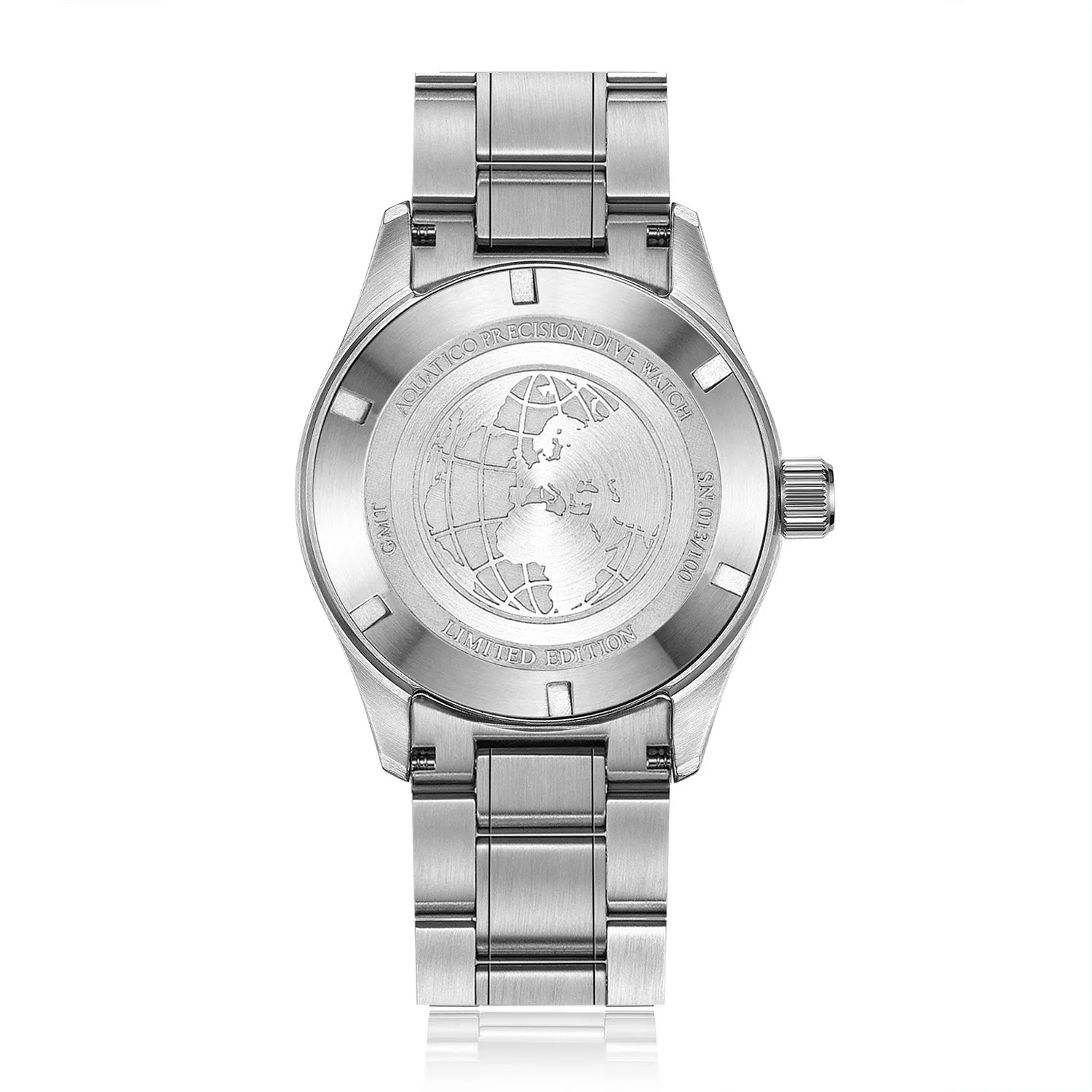 Sea Star GMT Forged Carbon Dial Black White Bezel Inlay