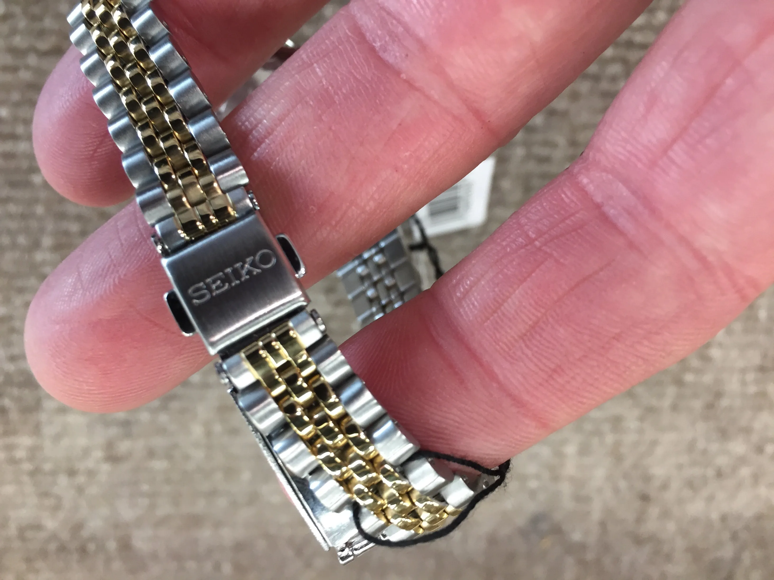 Seiko Women's Gold And Silver Color Watch