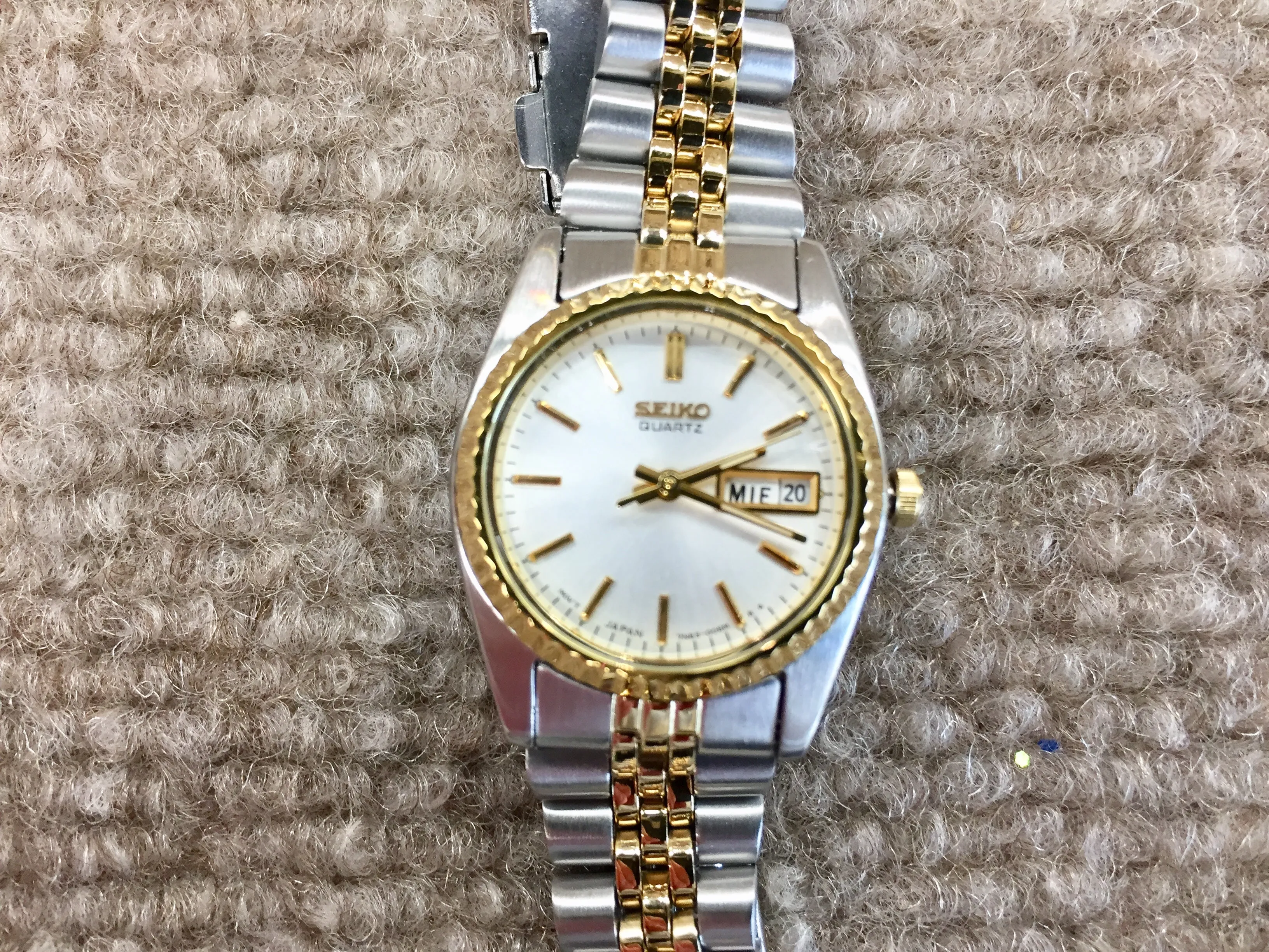 Seiko Women's Gold And Silver Color Watch
