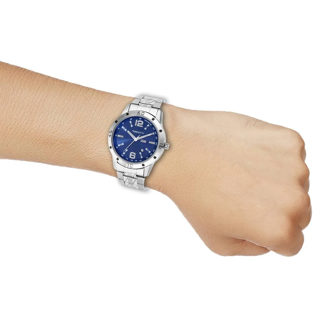Silver Metal Analog Watch for Men