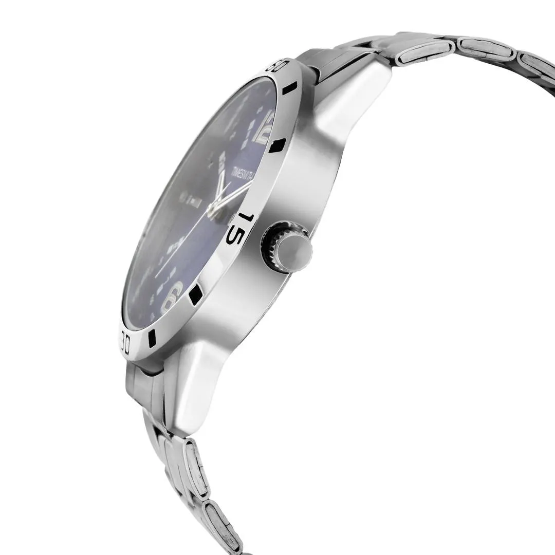 Silver Metal Analog Watch for Men