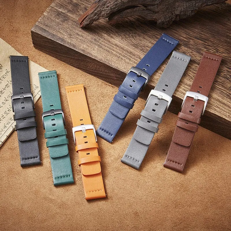Universal Replacement Leather Watch Straps