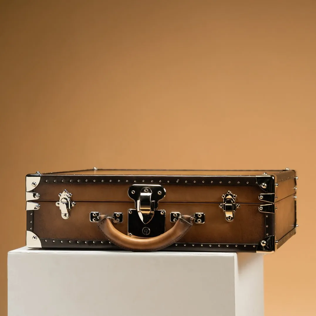 Watch Trunk - Patina Java Brown