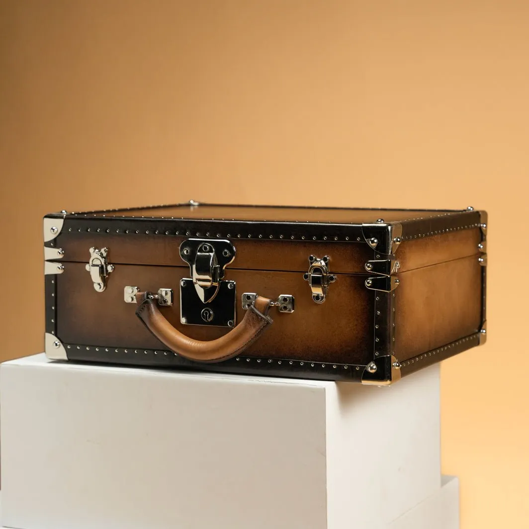 Watch Trunk - Patina Java Brown
