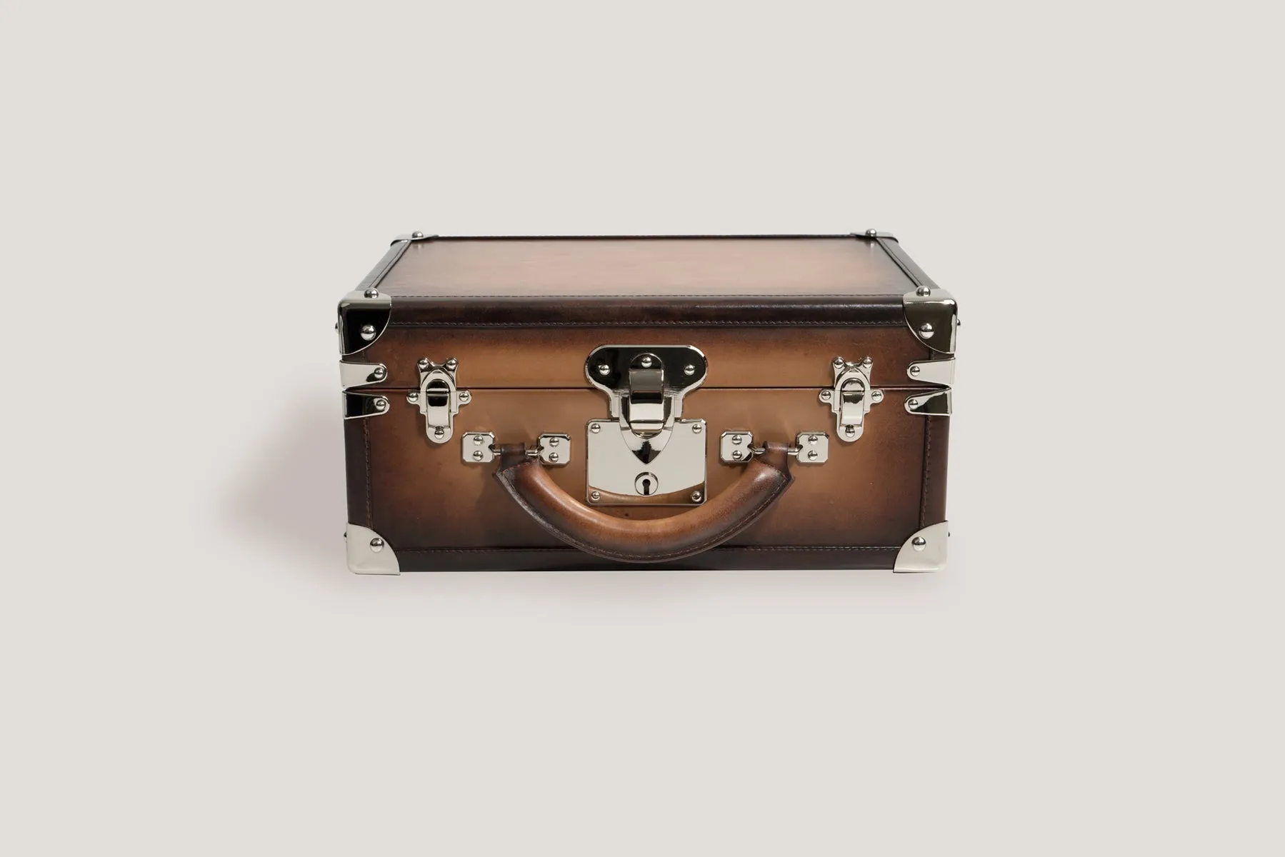 Watch Trunk - Patina Java Brown