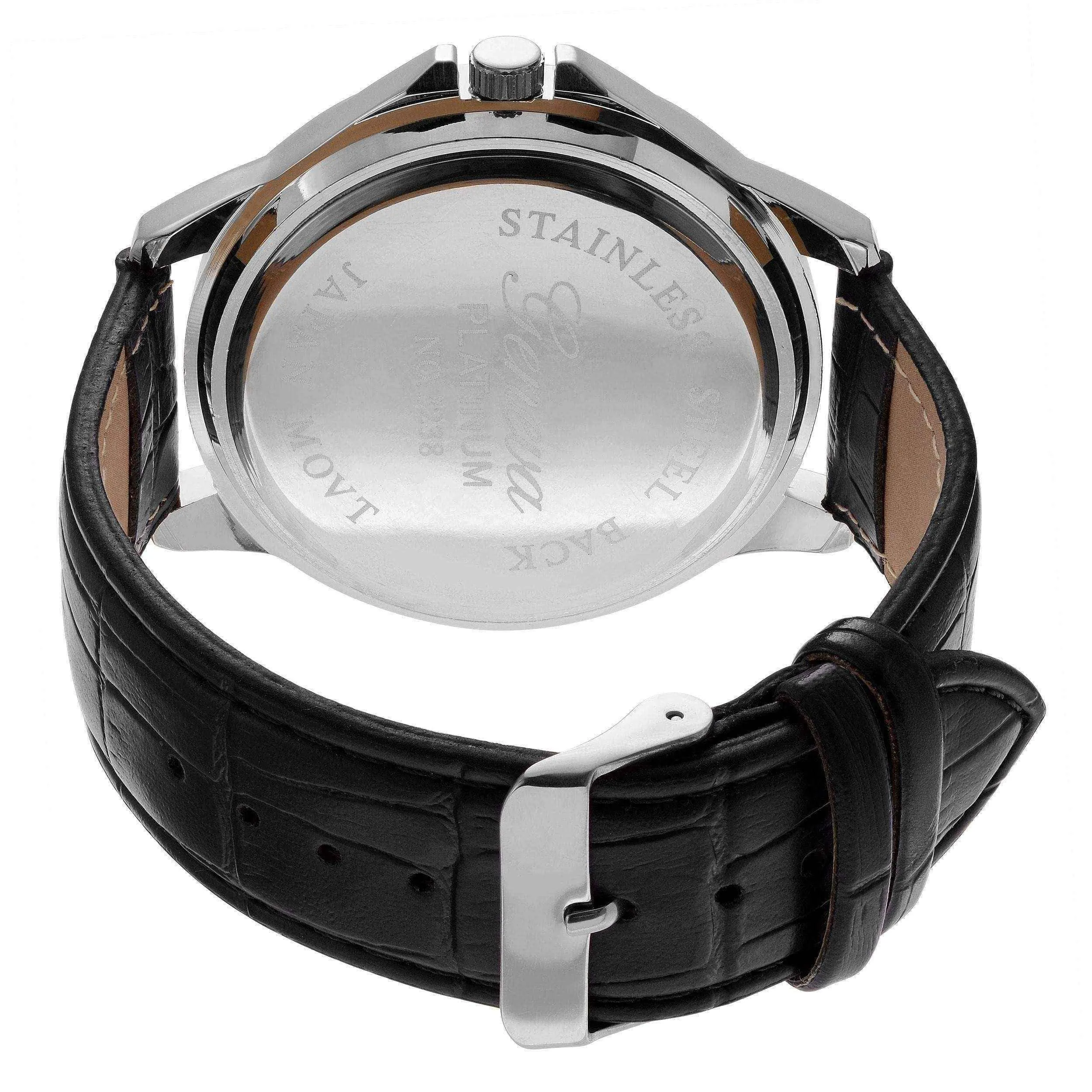 Watches for men on sale - Geneva Platinum Men's Watch
