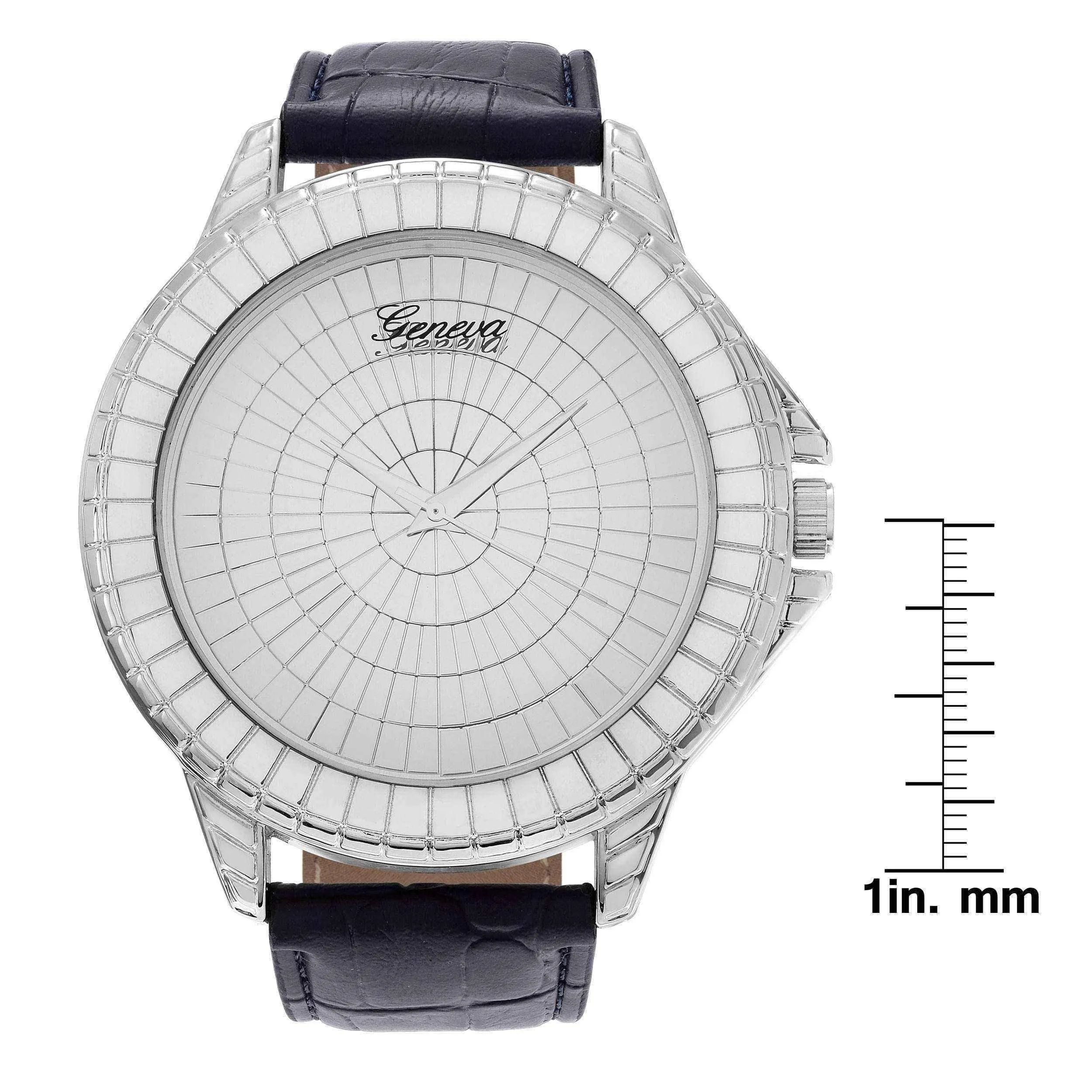 Watches for men on sale - Geneva Platinum Men's Watch