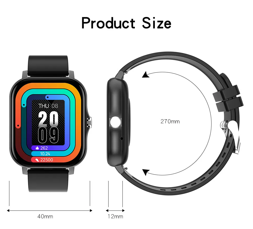 Y13S Sports Smartwatch with Metal Designer Strap (Music Player, Intelligent Voice, Make and Receive Calls)
